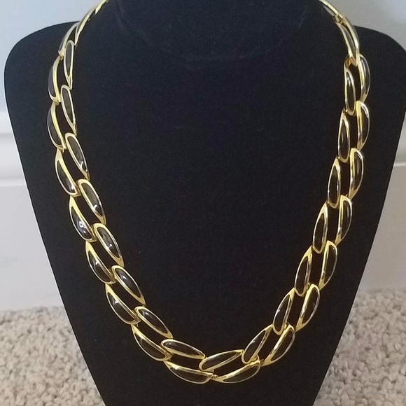 Napier Jewelry - Beautiful Napier gold necklace with links